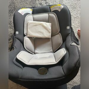 NUNA PIPA Black and Light Gray Infant Car Seat Insert cover only